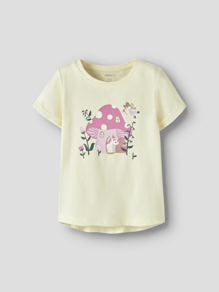 Afbeelding voor product T-shirt van het merk Name It in het Geel