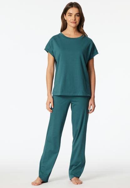 Afbeelding voor product T-shirt van het merk Schiesser in het Groen