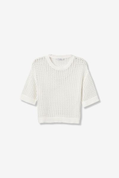 Afbeelding voor product Pull van het merk Tiffosi in het Ecru