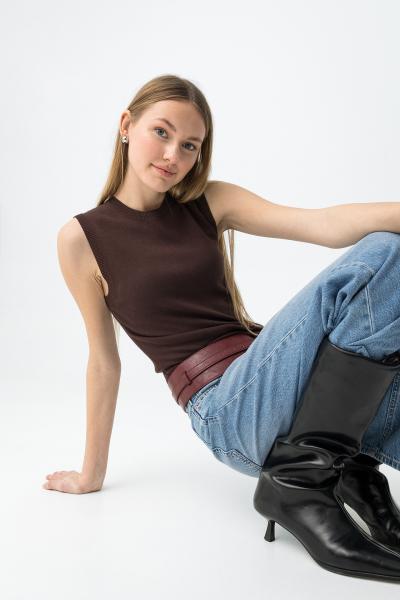 Afbeelding voor product Pull van het merk Tiffosi in het Bruin