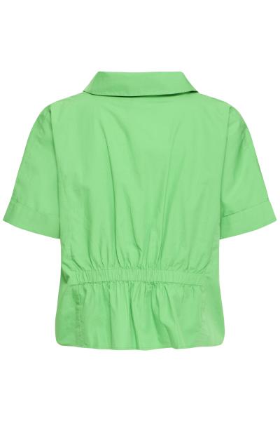 Afbeelding voor product Bloes van het merk Ichi in het Groen