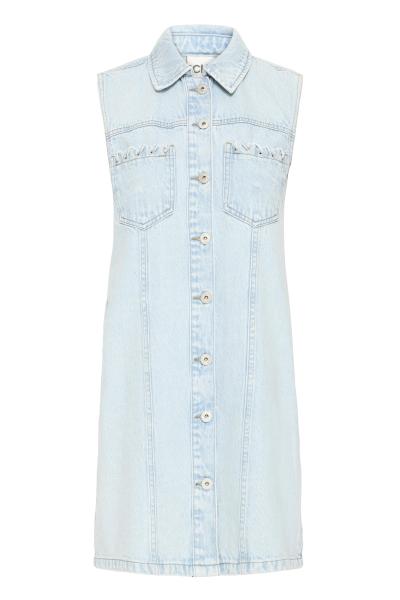 Afbeelding voor product Kleed van het merk Ichi in het Jeans