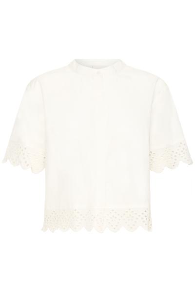 Afbeelding voor product Bloes van het merk Ichi in het Wit