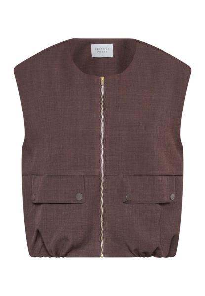 Afbeelding voor product Gilet van het merk Sisters Point in het Bruin
