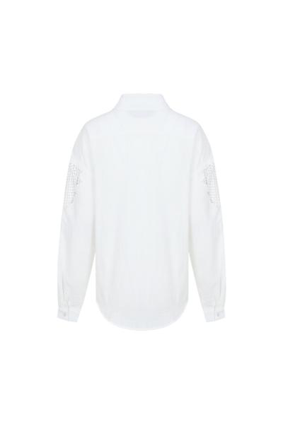 Afbeelding voor product Bloes van het merk C&s The Label in het Wit