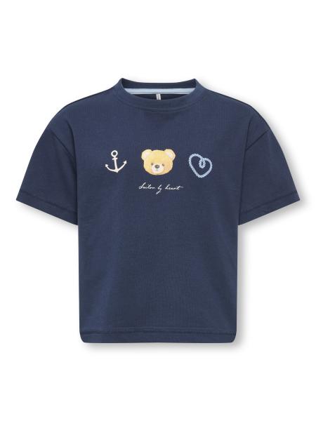 Afbeelding voor product T-shirt van het merk Kids Only in het Marine