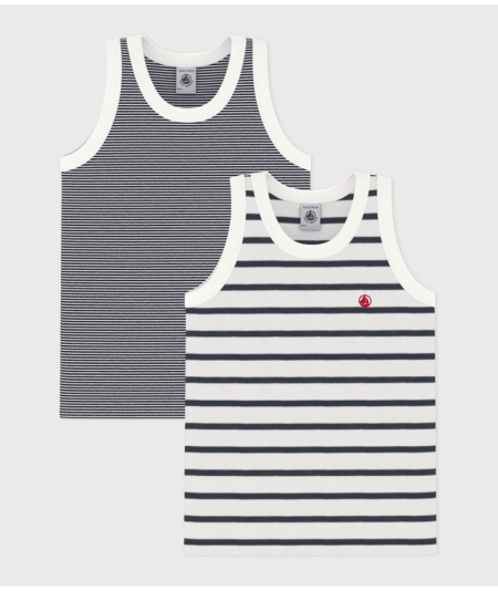 Afbeelding voor product T-shirt van het merk Petit Bateau in het Marine