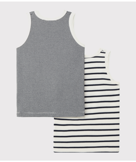 Afbeelding voor product T-shirt van het merk Petit Bateau in het Marine