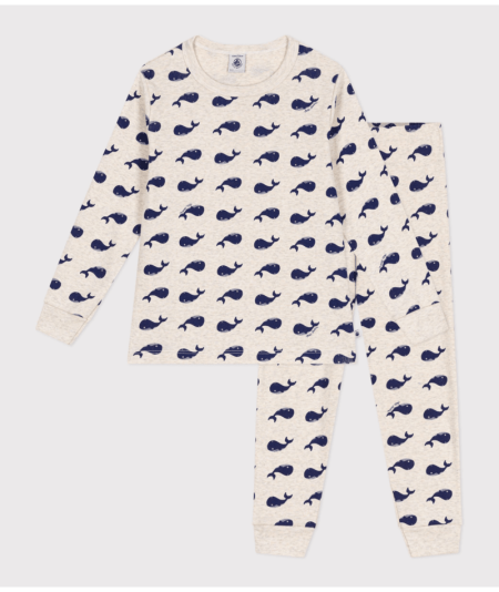 Afbeelding voor product Pyjama van het merk Petit Bateau in het Marine
