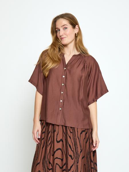 Afbeelding voor product Bloes van het merk Peppercorn in het Bruin