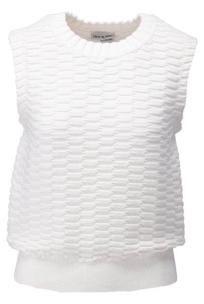 Afbeelding voor product Top van het merk K-design in het Ecru