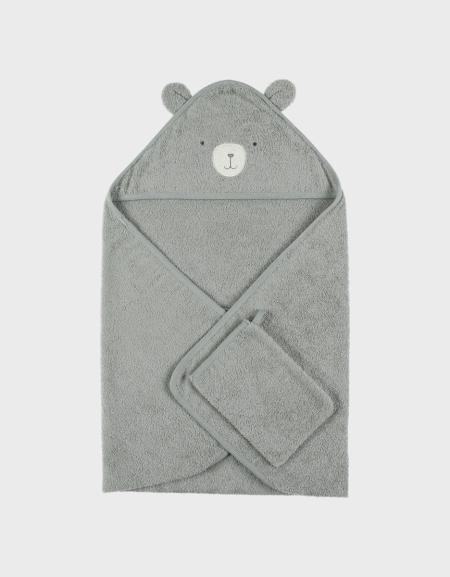 Afbeelding voor product Handdoek van het merk Noukies in het Groen