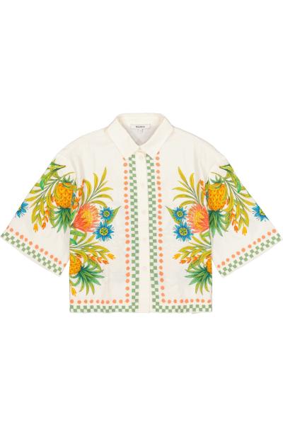 Afbeelding voor product Bloes van het merk Garcia in het Beige