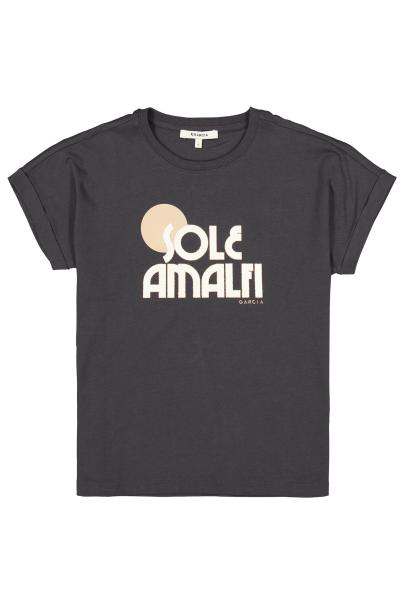 Afbeelding voor product T-shirt van het merk Garcia in het Grijs