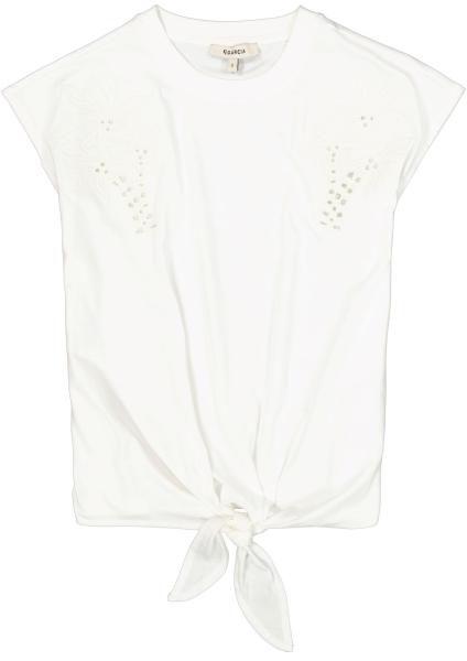 Afbeelding voor product T-shirt van het merk Garcia in het Ecru