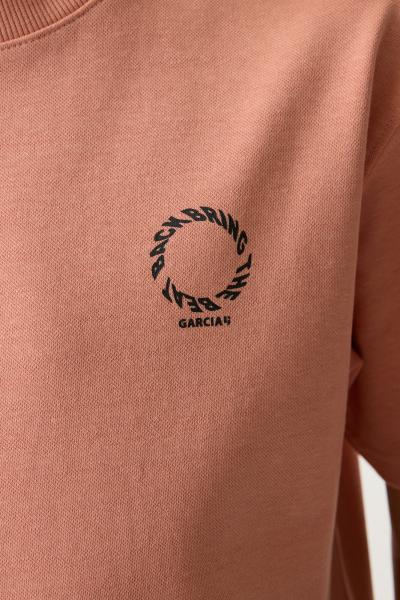 Afbeelding voor product T-shirt van het merk Garcia in het Oranje