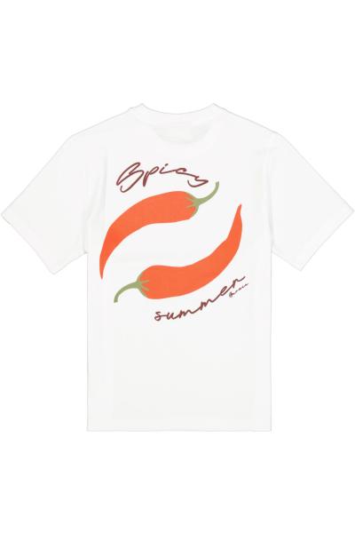 Afbeelding voor product T-shirt van het merk Garcia in het Wit