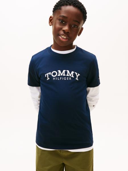 Afbeelding voor product T-shirt van het merk Tommy Jeans in het Marine