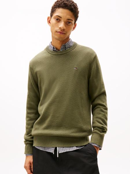 Afbeelding voor product Pull van het merk Tommy Jeans in het Kaki