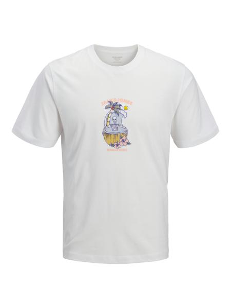 Afbeelding voor product T-shirt van het merk Jack & Jones Junior in het Wit