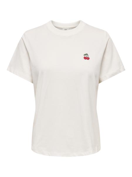 Afbeelding voor product T-shirt van het merk Jdy in het Ecru