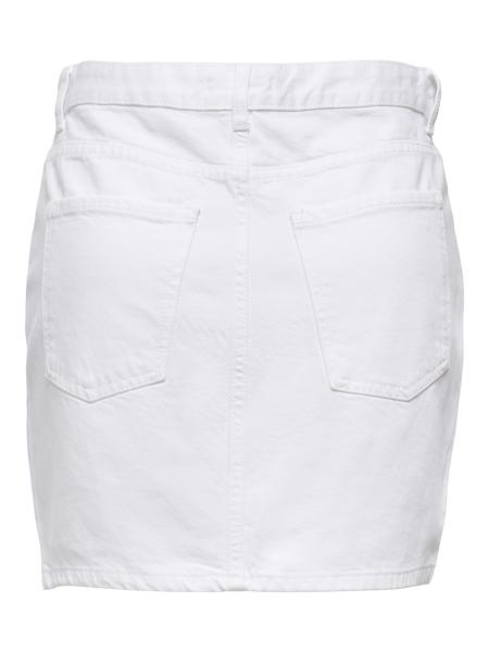 Afbeelding voor product Rok van het merk Only in het Wit