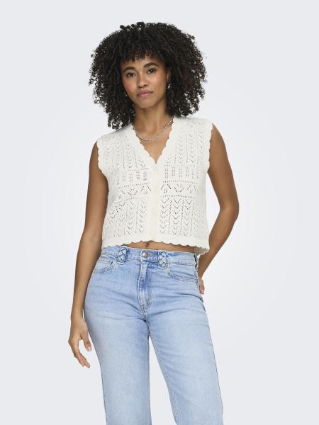 Afbeelding voor product T-shirt van het merk Only in het Beige