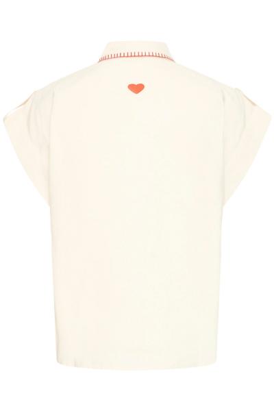 Afbeelding voor product Bloes van het merk B.young in het Ecru