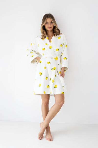 Afbeelding voor product Badjas van het merk Sensis in het Ecru