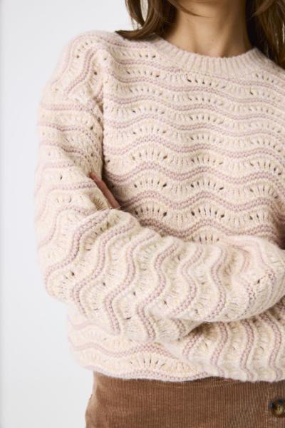 Afbeelding voor product Pull van het merk Garcia in het Roze