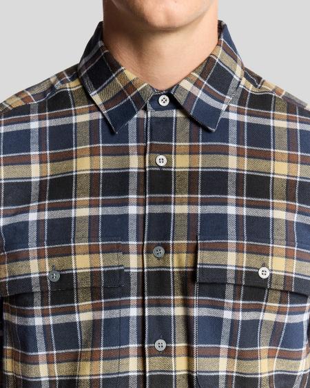 Afbeelding voor product Hemd van het merk Lyle & Scott in het Blauw