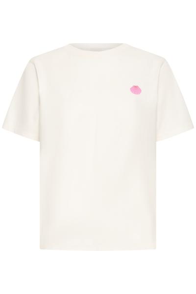 Afbeelding voor product T-shirt van het merk Ichi in het Ecru