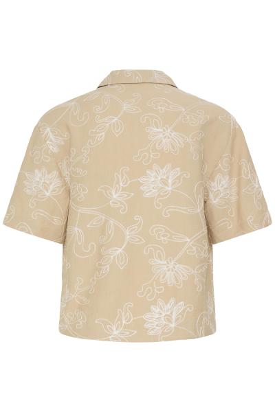 Afbeelding voor product Bloes van het merk B.young in het Beige