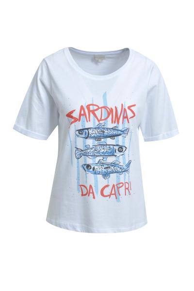 Afbeelding voor product T-shirt van het merk Milano in het Wit