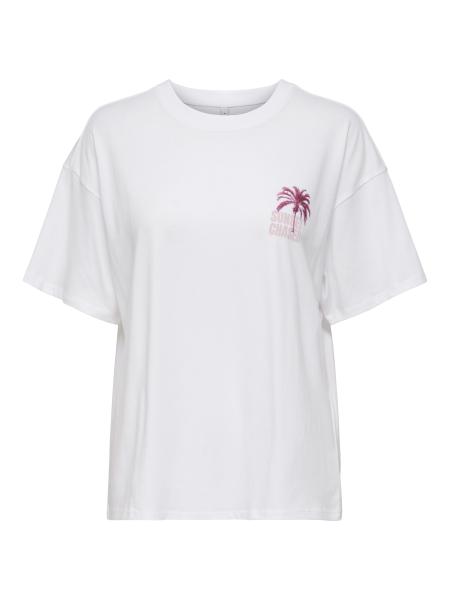 Afbeelding voor product T-shirt van het merk Only in het Wit