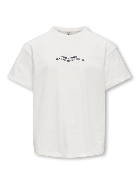 Afbeelding voor product T-shirt van het merk Kids Only in het Ecru