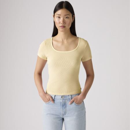 Afbeelding voor product T-shirt van het merk Levis in het Geel