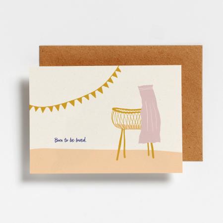 Afbeelding voor product Postkaart van het merk Hello August in het Wit