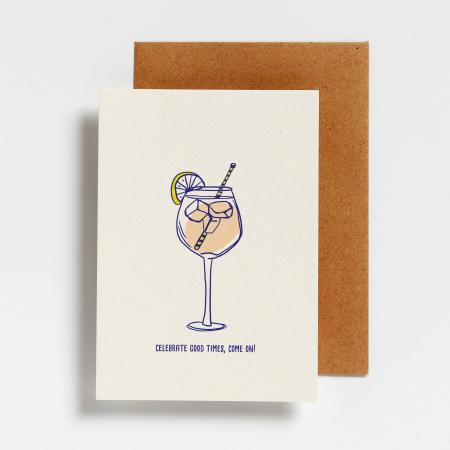 Afbeelding voor product Postkaart van het merk Hello August in het Wit