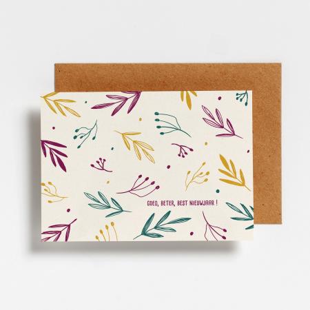 Afbeelding voor product Postkaart van het merk Hello August in het Wit