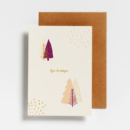 Afbeelding voor product Postkaart van het merk Hello August in het Wit