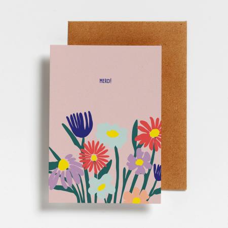 Afbeelding voor product Postkaart van het merk Hello August in het Wit