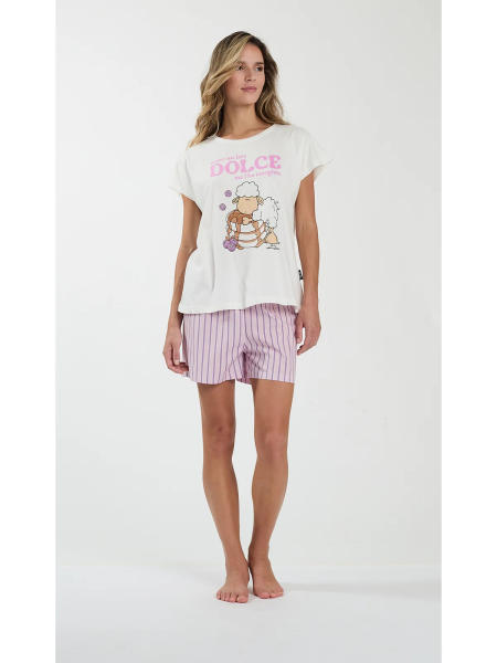 Afbeelding voor product Pyjama van het merk Happy People in het Roze