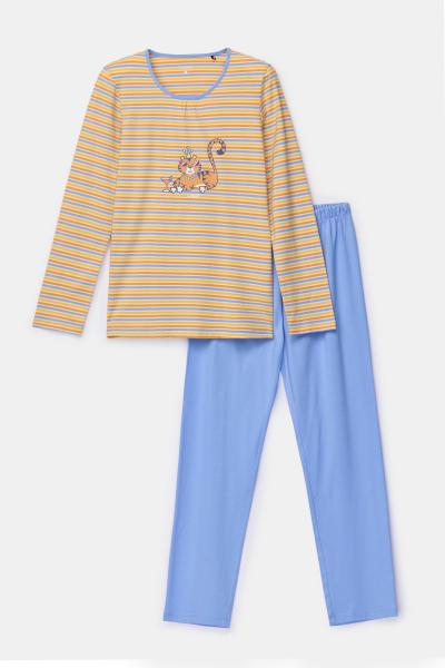 Afbeelding voor product Pyjama van het merk Woody in het Geel