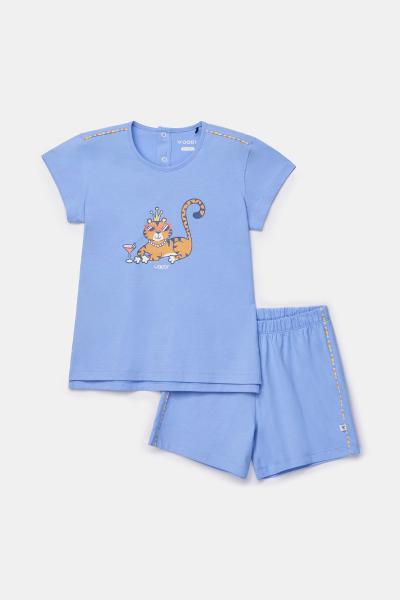 Afbeelding voor product Pyjama van het merk Woody in het Blauw