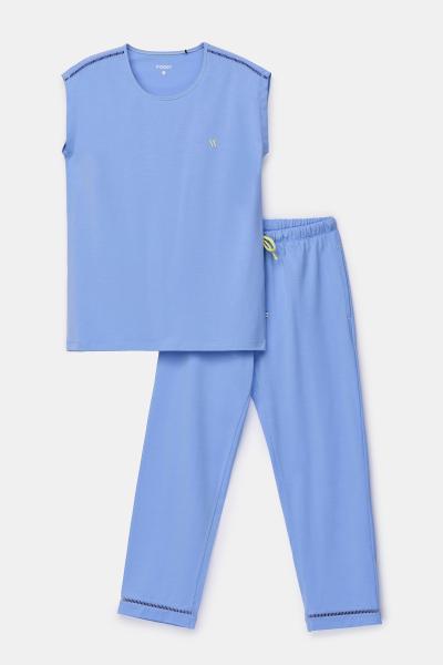 Afbeelding voor product Pyjama van het merk Woody in het Blauw