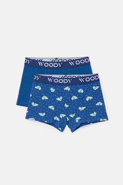 Afbeelding voor product Boxer van het merk Woody in het Blauw