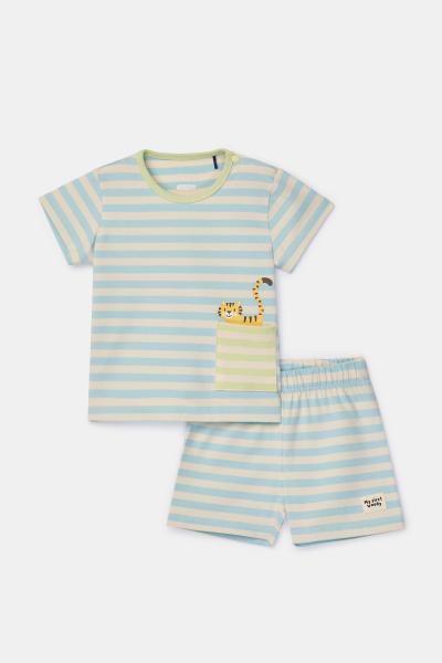 Afbeelding voor product Pyjama van het merk Woody in het Blauw