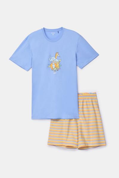 Afbeelding voor product Pyjama van het merk Woody in het Blauw