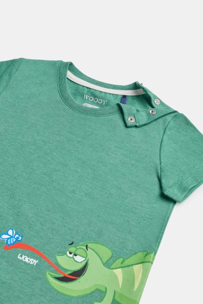 Afbeelding voor product Pyjama van het merk Woody in het Groen